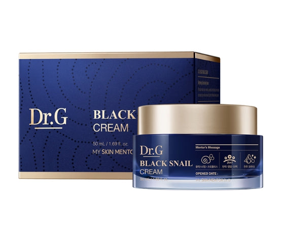 2 x Dr.G Black Snail Cream 50ml from Korea