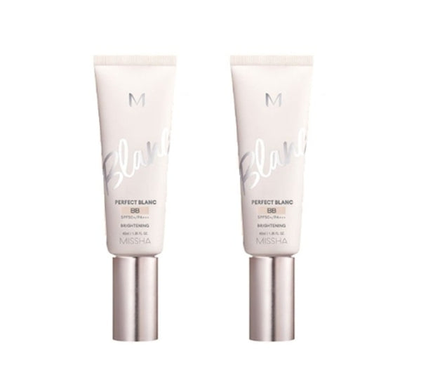 2 x MISSHA M Perfect Blanc BB SPF50+ PA+++ 40ml from Korea by MISSHA