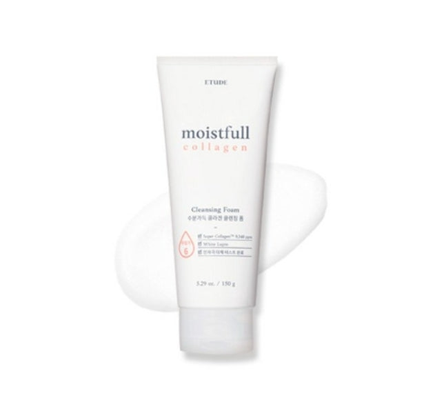 ETUDE Moistfull Collagen Cleansing Foam 150g from Korea by ETUDE
