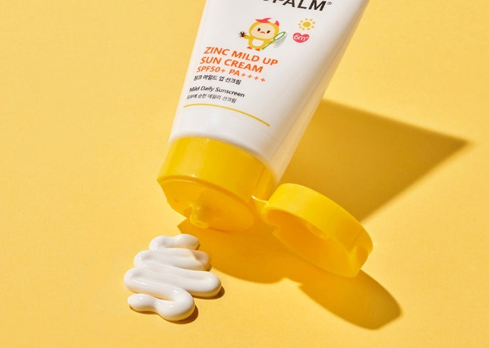 ATOPALM Zinc Mild Up Sun Cream 65g, SPF50+ PA++++ from Korea – Munbangku.com