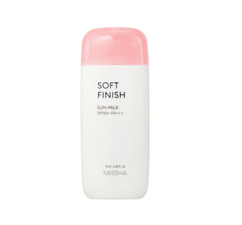 MISSHA All Around Safe Block Soft Finish Sun Milk 70ml, SFP50+ PA+++ from Korea by MISSHA