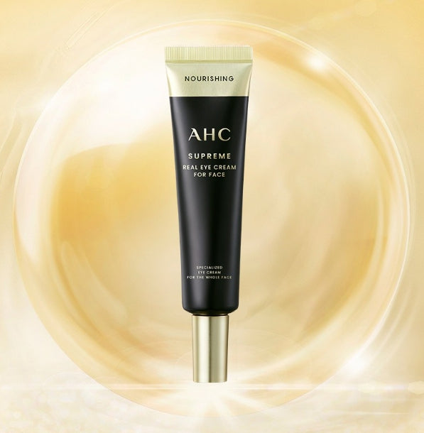 4 x AHC Supreme Real Eye Cream For Face 30ml from Korea by AHC