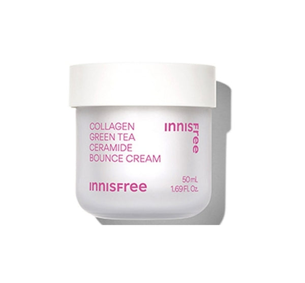 innisfree Collagen Green Tea Ceramide Bounce Cream 50ml from Korea by innisfree