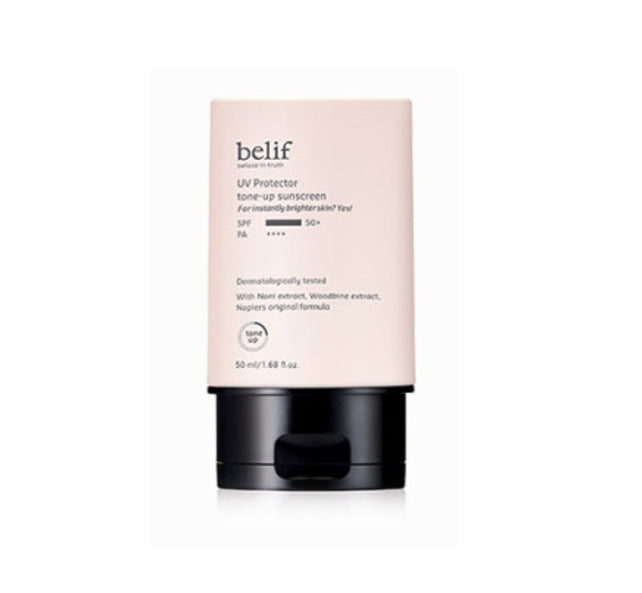 belif UV Protector Tone-up Sunscreen SPF50+ PA++++ 50ml from Korea by belif