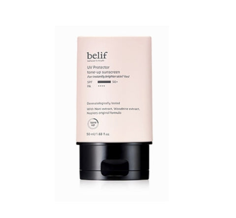 belif UV Protector Tone-up Sunscreen SPF50+ PA++++ 50ml from Korea_S