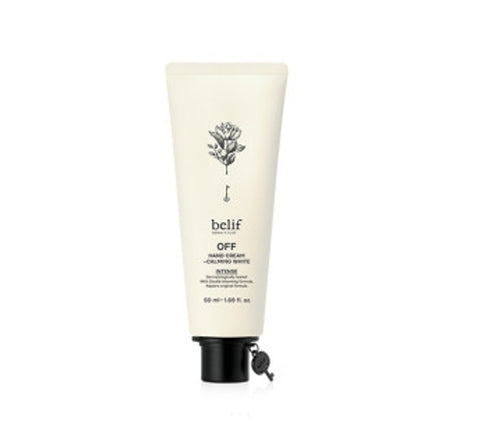 belif OFF Hand Cream Intense Calming White 50ml from Korea by belif