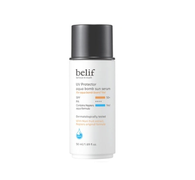 belif UV Protector Aqua Bomb Sun Serum AD 50ml from Korea by belif