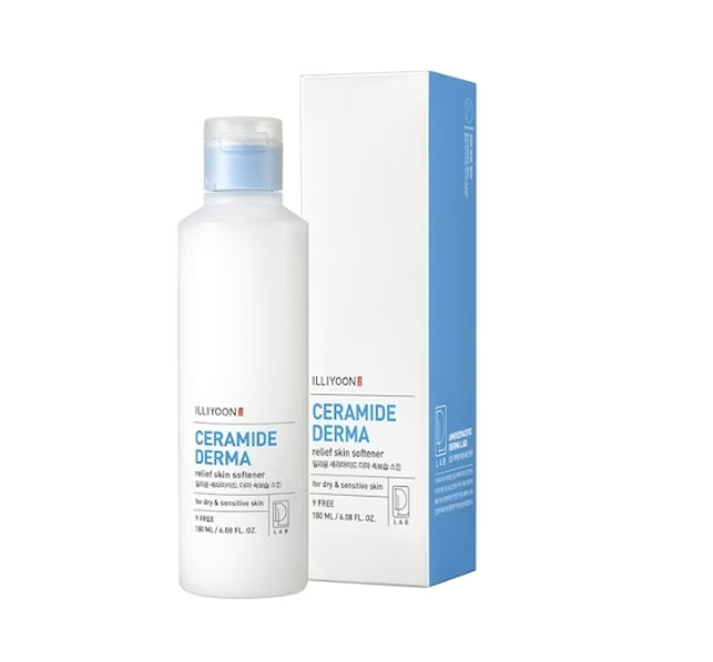ILLIYOON Ceramide Derma Relief Skin Softener 180ml from Korea_T