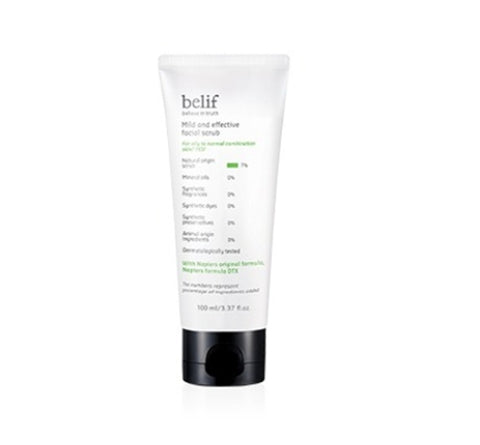 belif Mild and Effective Facial Scrub 100ml from Korea_CL