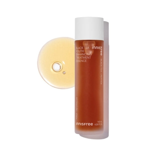 innisfree Black Tea Youth Enhancing Treatment Essence 145ml from Korea by innisfree