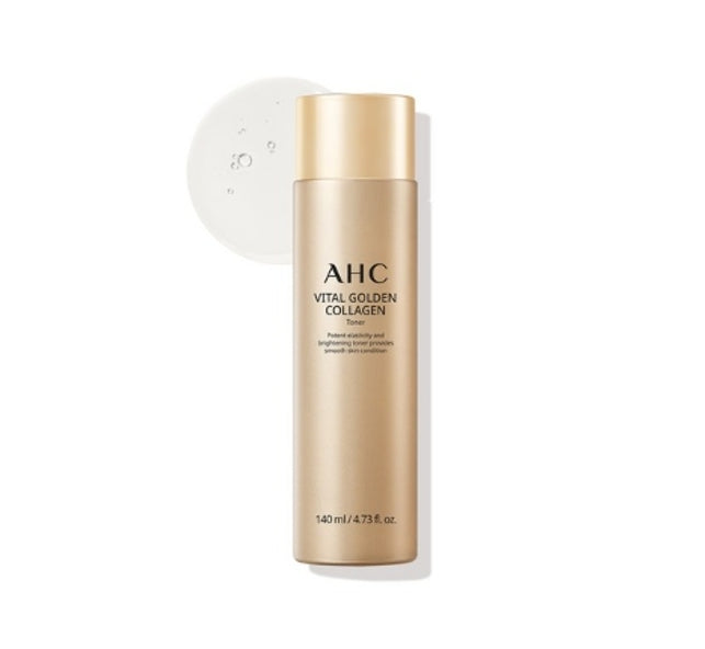 AHC Vital Golden Collagen Toner 140ml from Korea by AHC