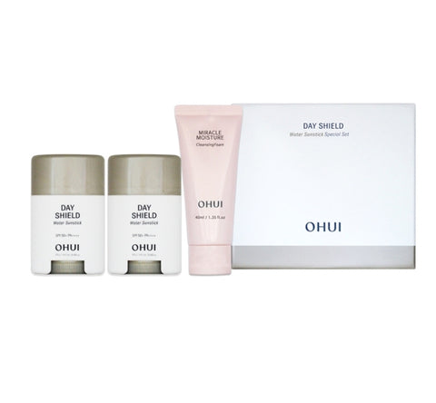 O HUI Day Shield Water Sun Stick Duo June 2025 Set (3 Items) SPF50+, PA++++ from Korea by O HUI