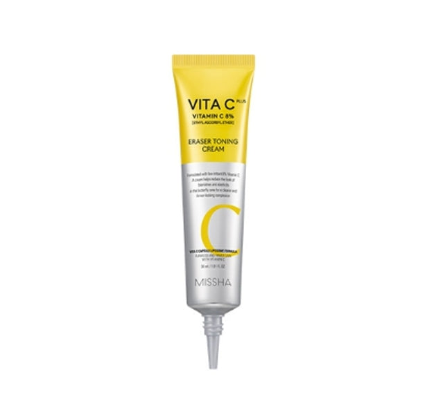 MISSHA Vita C Plus Eraser Toning Cream 30ml from Korea by MISSHA
