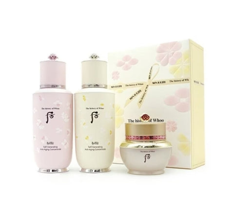 The History of Whoo Bichup Self-Generating Anti-Aging Essence Jan. 2024 Set (3 Items) from Korea