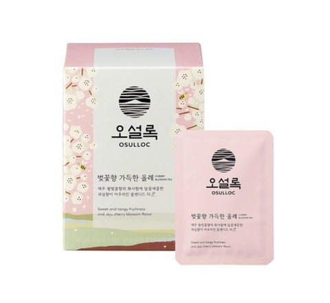 OSULLOC Cherry Blossom Tea, 1 Box 10ea, from Korea_KT
