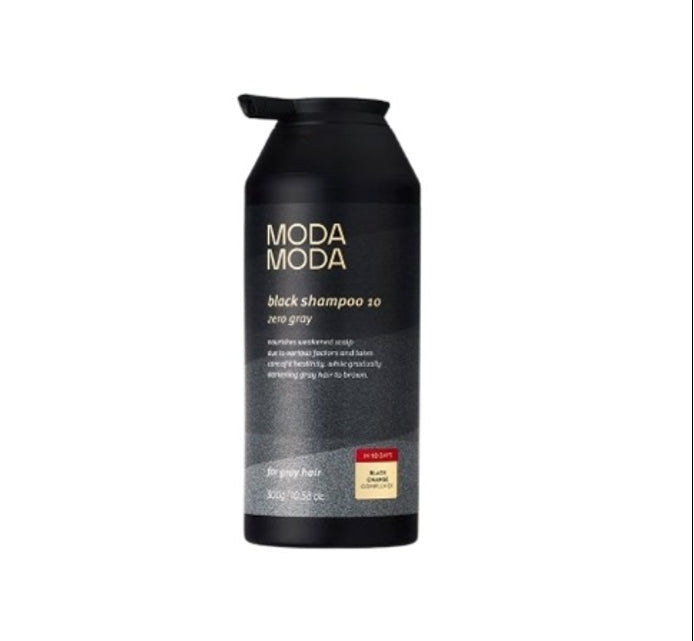MODAMODA Zero Gray Black Shampoo 300g from Korea_updated by MODAMODA