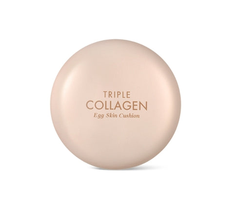 TONYMOLY Triple Collagen Egg Skin Cushion 15g, SPF50+ PA++++, 2 Colours from Korea