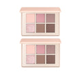 2 x VDL Eye Shine Color Mode Palette 7.2g, 3 Colours from Korea by VDL
