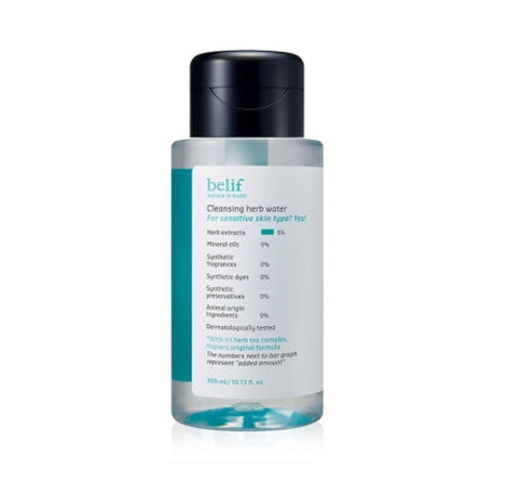 belif Cleansing Herb Water 300ml from Korea by belif