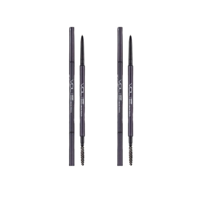 2 x VDL Expert Skiny Brow Pencil 0.05g, 2 Colours from Korea by VDL