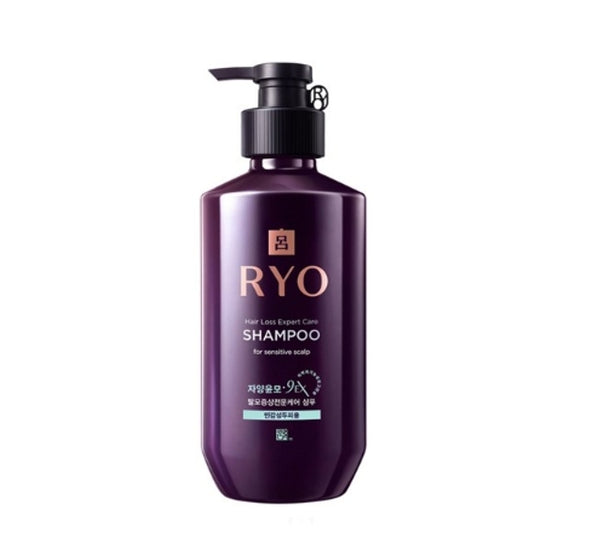 Ryo Jayangyunmo 9EX Hair Loss Expert Care Shampoo for Sensitive Scalp 400ml from Korea by Ryo