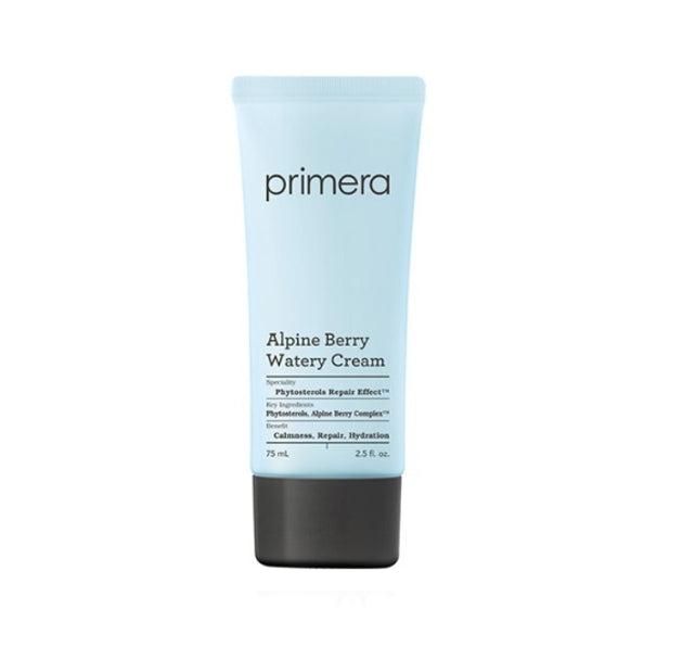 Primera Alpine Berry Watery Cream (Tube Type) 75ml + Samples(2 Items) from Korea by Primera