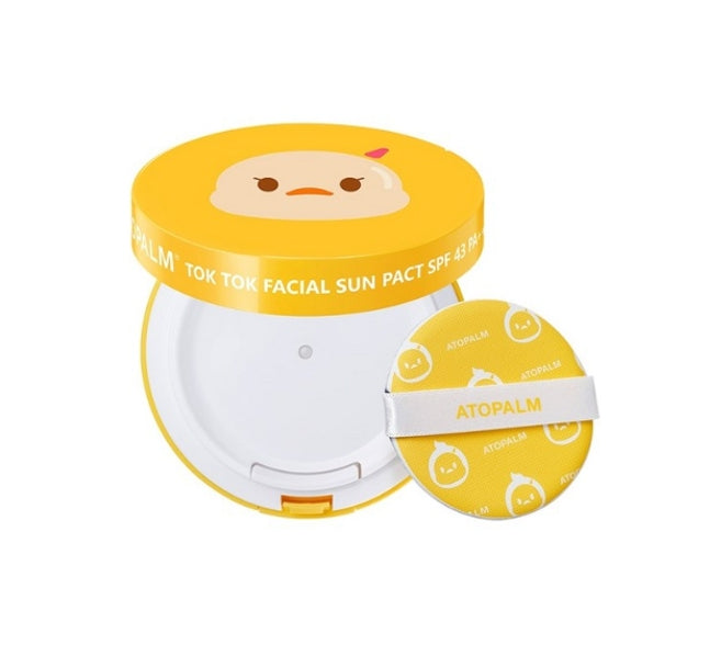 ATOPALM Tok Tok Facial Sun Pact 15g SPF43 PA+++ from Korea by ATOPALM