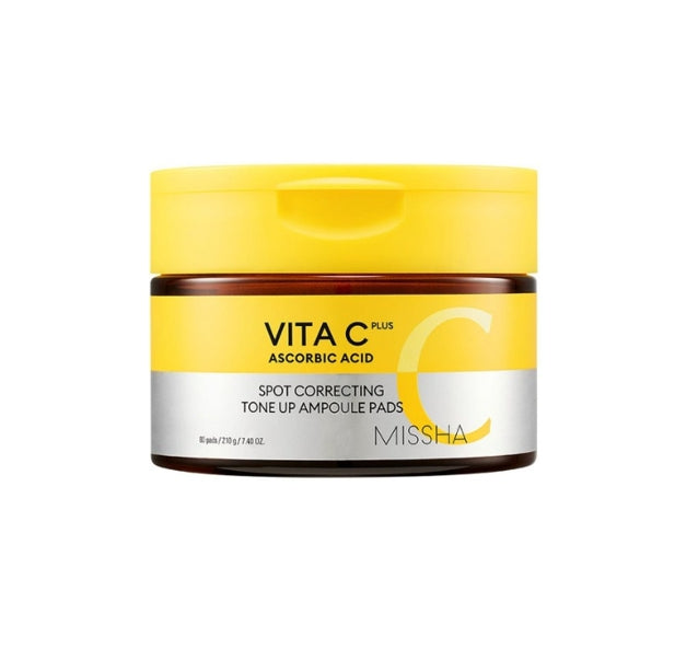 MISSHA Vita C Plus Ascorbic Acid Spot Correcting Ampoule Pads 80ea from Korea by MISSHA