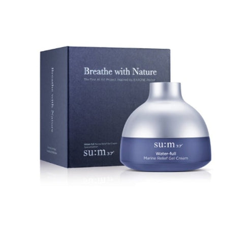 Su:m37 Water-full Marine Relief Gel Cream 50ml from Korea by Su:m37