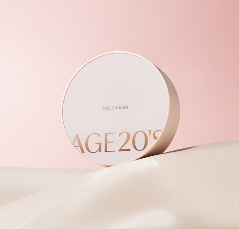 AGE 20's The Origin Essence Pact White #13 #21 #23 Pack (Main+Refill+Refill), SPF50+ PA+++ from Korea by AGE 20's