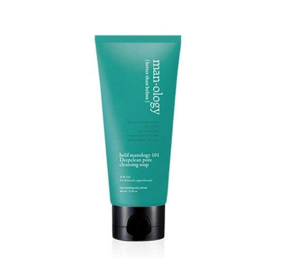 [MEN] belif Manology 101 Deepclean Pore Cleansing Soap 160ml from Korea by belif