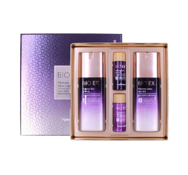 [MEN] TONYMOLY BIO EX HOMME Skincare Set (4 Items) from Korea by TONYMOLY