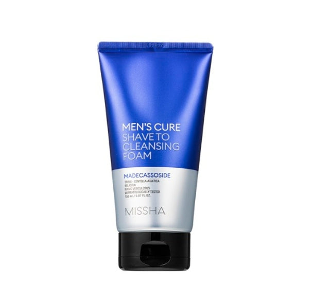 [MEN] MISSHA Men's Cure Shave to Cleansing Foam 150ml from Korea by MISSHA