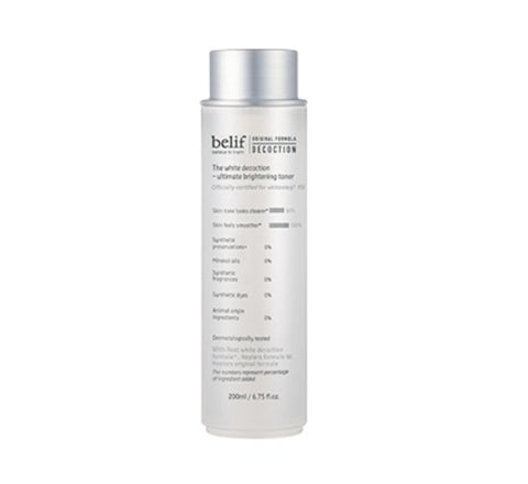 Belif The White Decoction Ultimate Brightening Toner 200ml from Korea by belif