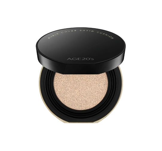AGE 20's Noble Cover Satin Cushion Pack (Main+Refill), 2 Colours, SPF40 / PA+++ from Korea by AGE 20's