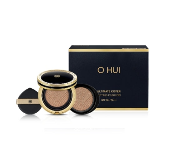 O HUI Ultimate Cover lifting Cushion Pack(15g x 2) or Refill, #1 #2 from Korea