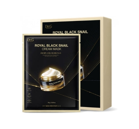 10 x Dr.G Royal Black Snail Cream Mask 30ml from Korea