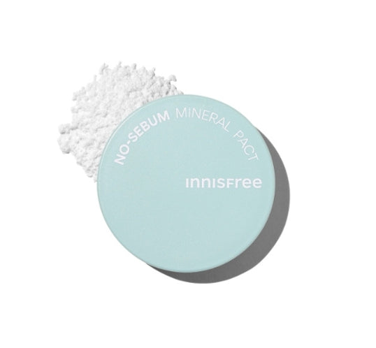 innisfree No-Sebum Mineral Pact 8.5g from Korea by innisfree