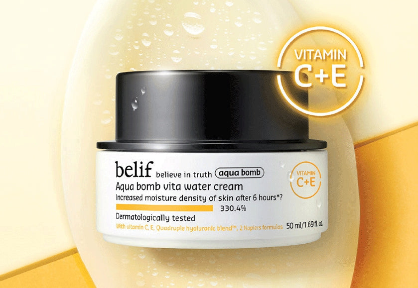 belif Aqua Bomb Vita Water Cream 50ml from Korea by belif