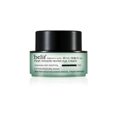 belif Peat Miracle Revital Eye Cream 25ml from Korea by belif