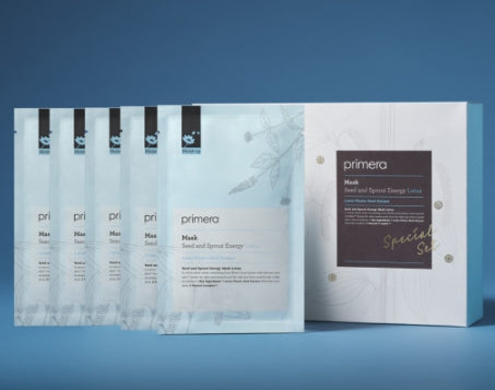 10 x Primera Seed and Sprout Energy Mask Lotus 20ml from Korea by Primera