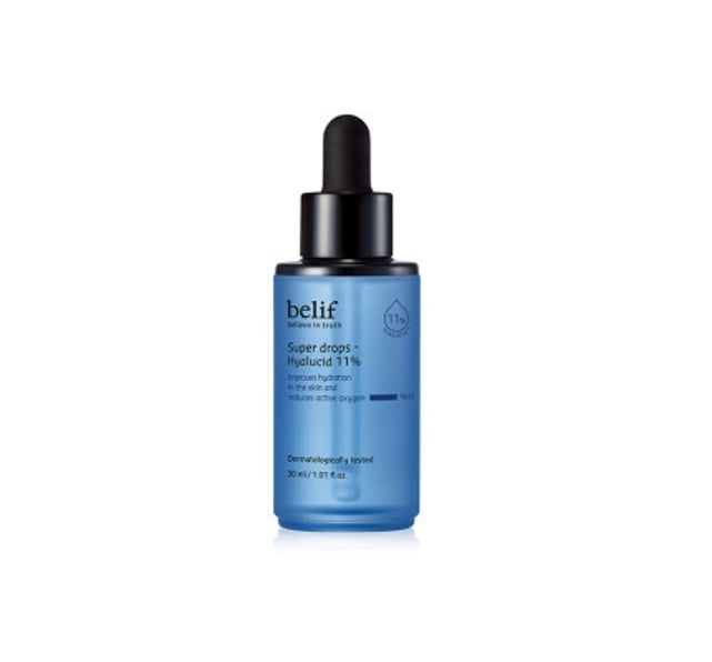 belif Super drops Hyalucid 11% 30ml from Korea by belif
