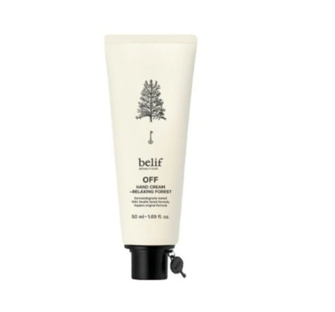 belif OFF Hand Cream Relaxing Forest 50ml from Korea by belif
