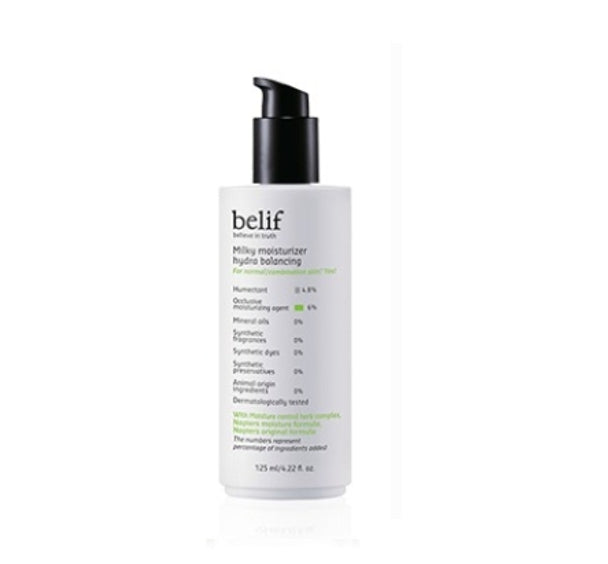 belif Milky Moisturizer Hydra Balancing 125ml from Korea by belif