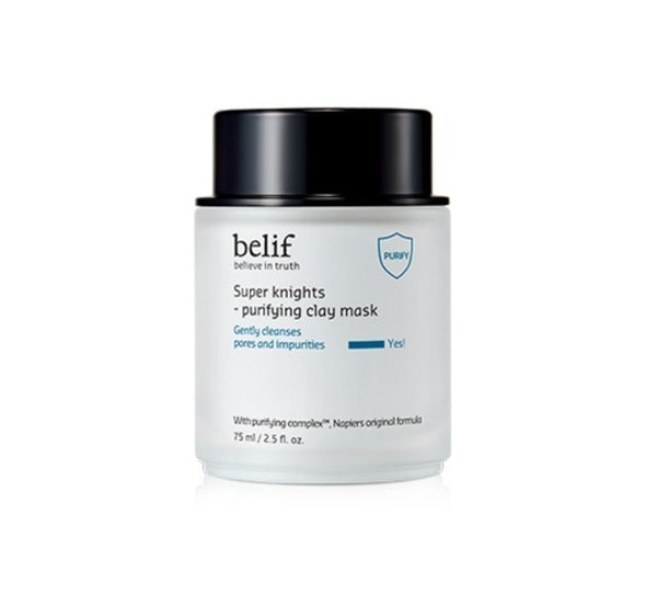 belif Super Knights Purifying Clay Mask 75ml from Korea by belif