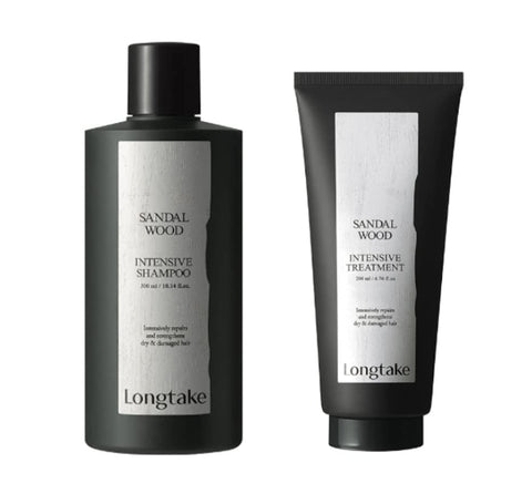 LONGTAKE Sandalwood Shampoo + Treatment Set (2 Items) from Korea_H