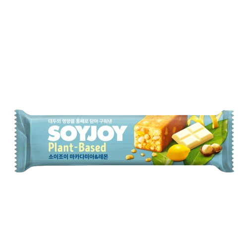 SOYJOY Plant-Based Macadamia & Lemon 25g x 12 Bars from Korea
