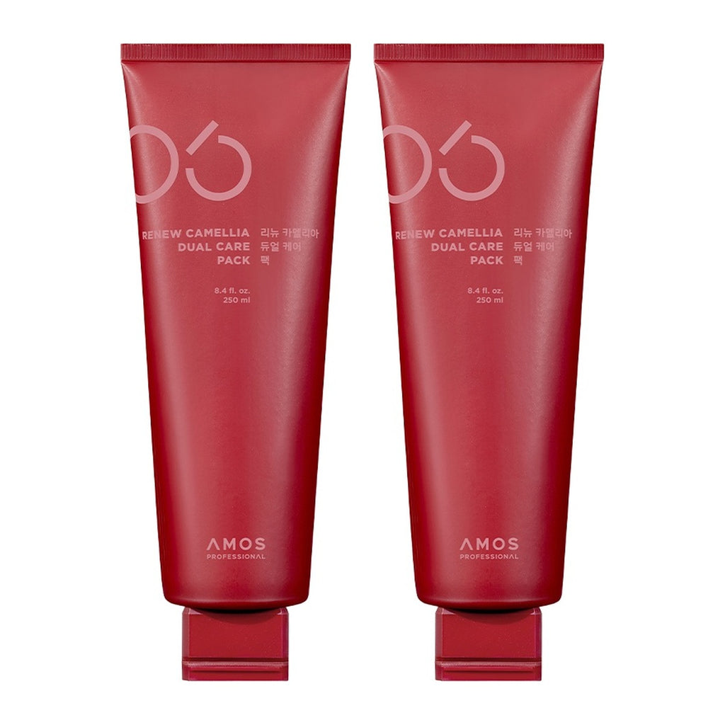 AMOS PROFESSIONAL Renew Camellia Dual Care Pack 250ml tube – 2 pack