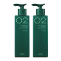 AMOS PROFESSIONAL The Green Tea Shampoo for Oily Scalp 500g bottle – 2 pack