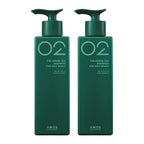 AMOS PROFESSIONAL The Green Tea Shampoo for Oily Scalp 500g bottle – 2 pack